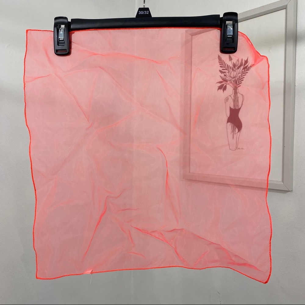 Neon Orange Scarf
